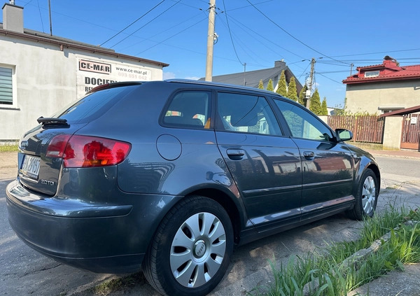 Audi A3 cena 17999 przebieg: 308000, rok produkcji 2006 z Byczyna małe 379